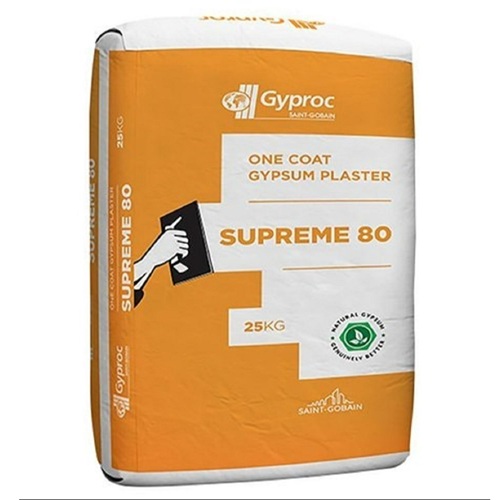 gyproc supreme 80 gypsum powder